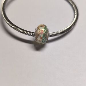 Silver Hello Kitty Christmas Charm for Pandora Style Bracelet‎